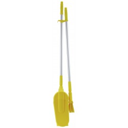 Kit pelle balai Vikan, 350 mm, Medium, Jaune - ref:56656