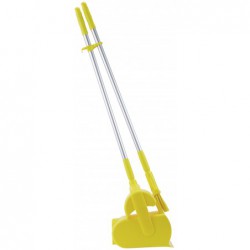 Kit pelle balai Vikan, 350 mm, Medium, Jaune - ref:56656