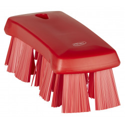 UST Brosse à main , 176 mm, Dur, Rouge - ref:38914