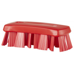 UST Brosse à main , 176 mm, Dur, Rouge - ref:38914