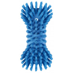 Brosse papillon à main XL Vikan, 230 mm, Très dur, Bleu - ref:38943