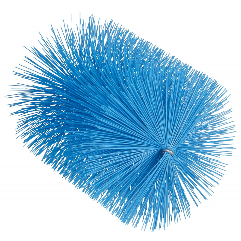 Tête d'écouvillon pour tige flexible Vikan, Ø140 mm, 210 mm, Medium, Bleu - ref:53963