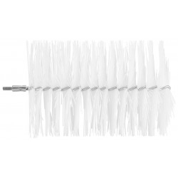 Tête d'écouvillon pour tige flexible Vikan, Ø120 mm, 210 mm, Medium, Blanc - ref:53945