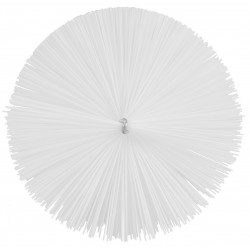 Tête d'écouvillon pour tige flexible Vikan, Ø120 mm, 210 mm, Medium, Blanc - ref:53945