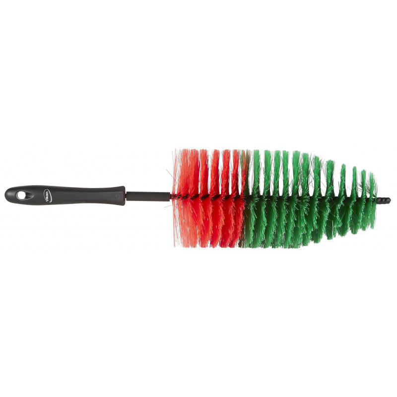 Brosse pour jantes alliage, large, Ø105 mm, 425 mm, Souple, Noir - ref:525652