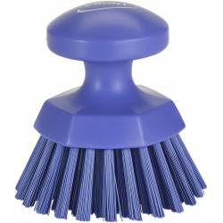 Brosse ronde soleil Vikan, Ø110 mm, Dur, Violet - ref:38858
