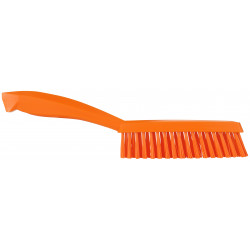 Brosse Fine à Manche Court Vikan, 300 mm, Très dur, Orange - ref:41957