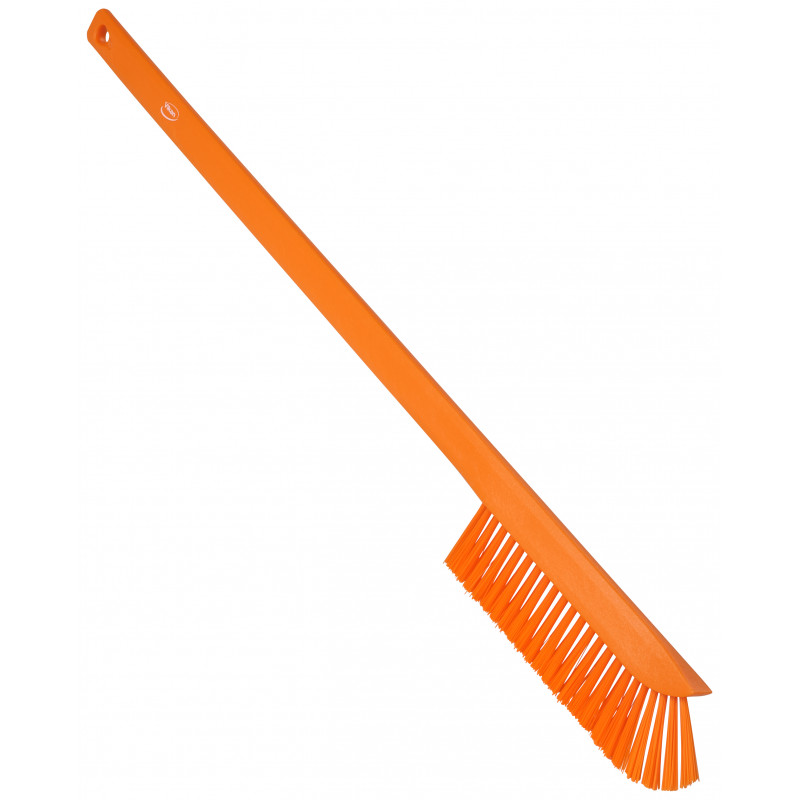 Brosse de Nettoyage Ultra Fine à Manche Long Vikan, 600 mm, Medium, Orange - ref:41977