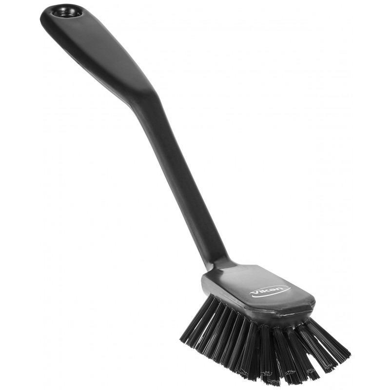 Brosse à vaisselle Vikan, 280 mm, Medium, Noir - ref:42379
