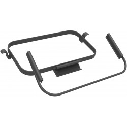 HyGo Kit de fixation pour sac poubelle, 470 mm, Grise - ref:579018