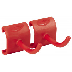 Crochet pour HyGo, Station de Nettoyage Mobile, 5700x (2 pcs), 90 mm, Rouge - ref:10084