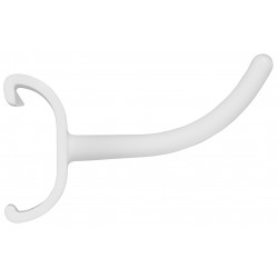 Crochet pour HyGo, Station de Nettoyage Mobile, 5700x (2 pcs), 90 mm, Blanc - ref:10085