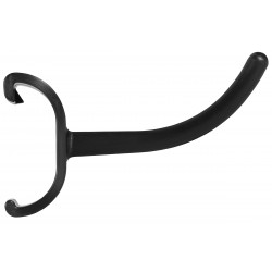 Crochet pour HyGo, Station de Nettoyage Mobile, 5700x (2 pcs), 90 mm, Noir - ref:10089