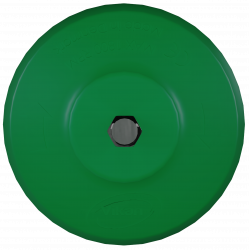 Brosse ronde Vikan HyDrive Ø90 mm très dure – Brosse pour perceuse agroalimentaire, Vert - ref:87002