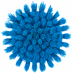Brosse ronde Vikan HyDrive Ø90 mm très dure – Brosse pour perceuse agroalimentaire, Bleu - ref:87003