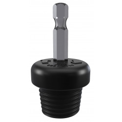 Adaptateur fileté HyDrive - Adaptateur pour perceuse – Fixation brosses de nettoyage Vikan - ref:87509