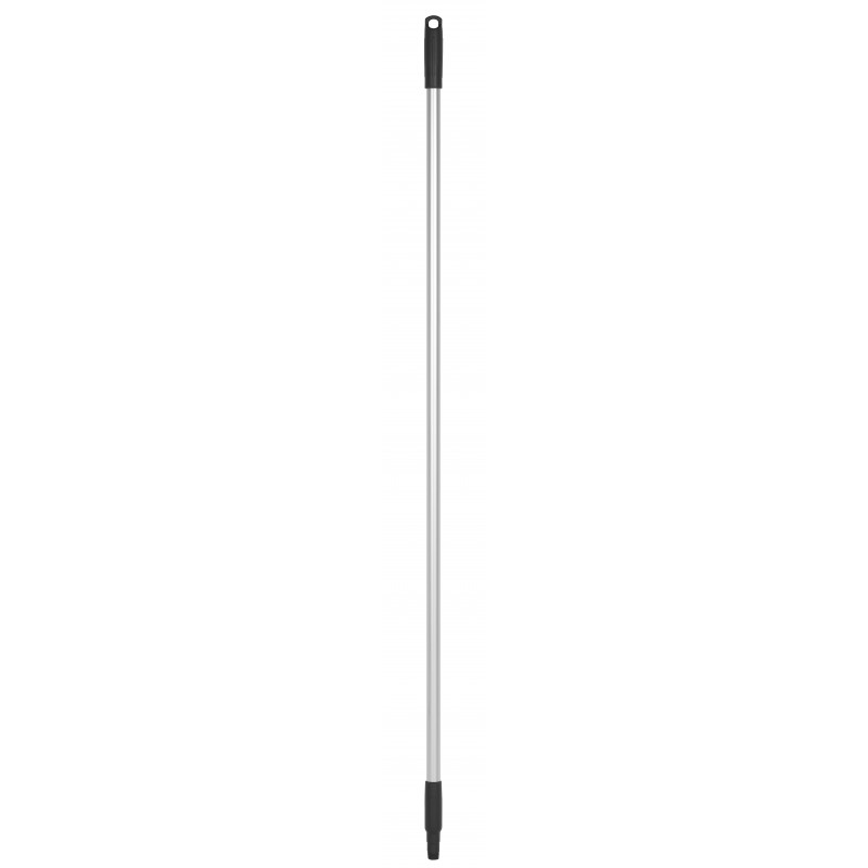 Manche en aluminium Vikan, Ø25 mm, 1460 mm, Noir - ref:29599