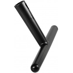Support Mouilleur à pas de vis VIKAN, 350 mm, Noir - ref:475218
