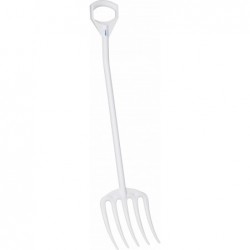 Fourche hygiénique Vikan, 1275 mm, Blanc - ref:56905