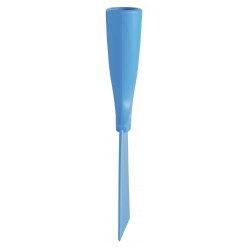 Grattoir nylon à pas-de-vis Vikan, 100 mm, Bleu - ref:40123