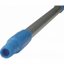 Manche aluminium Vikan, Ø31 mm, 1310 mm, Bleu - ref:29353