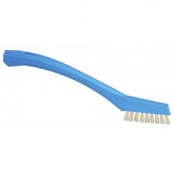 Mini-brosse avec fibres résistantes à la chaleur Vikan, 205 mm, Très dur, Bleu - ref:44023