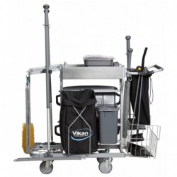 Office cleaning package 40 cm Vikan, Grise - ref:990123