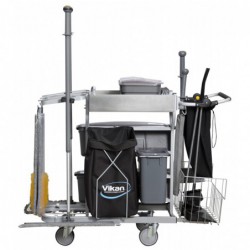 Office cleaning package 60 cm Vikan, Grise - ref:990122