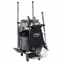 Office cleaning package 60 cm Vikan, Grise - ref:990122