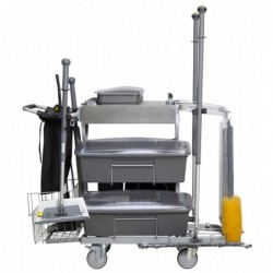 Office cleaning package 60 cm Vikan, Grise - ref:990122