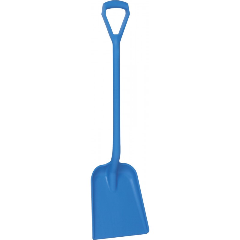 Pelle manche droit Vikan, 327 x 271 x 50 mm, 1040 mm, Bleu - ref:56253