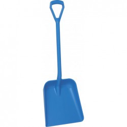 Pelle manche droit Vikan, 379 x 345 x 90 mm, 1035 mm, Bleu - ref:56233