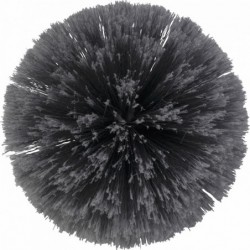 Plumeau avec manche télescopique Vikan, 1070 - 1730 mm, Ø22 mm, Grise - ref:454518