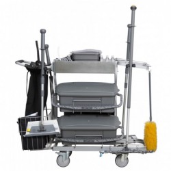 Restroom cleaning package 40 cm Vikan, Grise - ref:990124