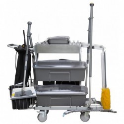 Restroom cleaning package 60 cm Vikan, Grise - ref:990125