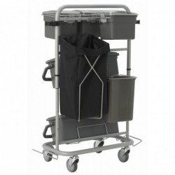 Slimliner Chariot de nettoyage Vikan, 40 cm, Grise - ref:580410