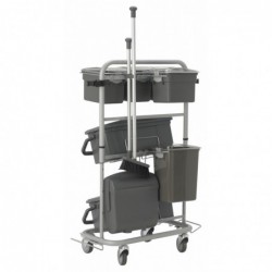 Slimliner Chariot de nettoyage Vikan, 40 cm, Grise - ref:580410