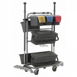 Slimliner Chariot de nettoyage Vikan, 40 cm, Grise - ref:580410