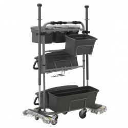 Slimliner Chariot de nettoyage Vikan, 40 cm, Grise - ref:580410