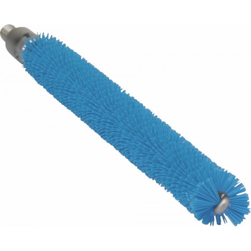 Tête d'écouvillon pour tige flexible Vikan, Ø12 mm, 200 mm, Medium, Bleu - ref:53543