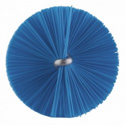 Tête d'écouvillon pour tige flexible Vikan, Ø40 mm, 200 mm, Medium, Bleu - ref:53683