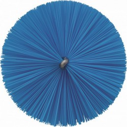 Tête d'écouvillon pour tige flexible Vikan, Ø60 mm, 200 mm, Medium, Bleu - ref:53563