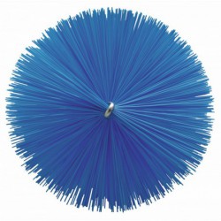 Tête d'écouvillon pour tige flexible Vikan, Ø90 mm, 200 mm, Medium, Bleu - ref:53913