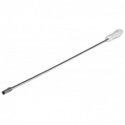 Tige flexible inox Vikan, Ø5 mm, 755 mm, Blanc - ref:53515