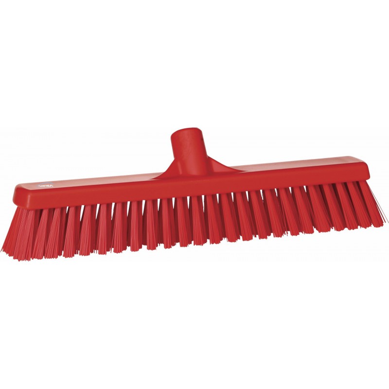 Balai Vikan, 410 mm, Souple/dur, Rouge - ref:31744