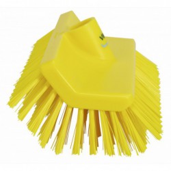 Balai-brosse Hi-Lo, universel Vikan, 265 mm, Medium, Jaune - ref:70476