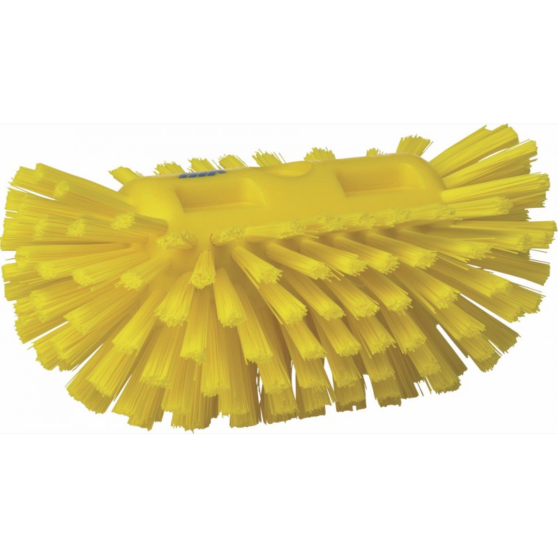 Brosse à cuves Vikan, 205 mm, Dur, Jaune - ref:70376