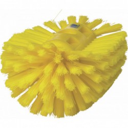 Brosse à cuves Vikan, 205 mm, Medium, Jaune - ref:70396