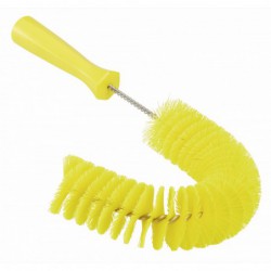 Brosse à main flexible avec pas de vis Vikan, Ø55 mm, 360 mm, Medium - ref:53726