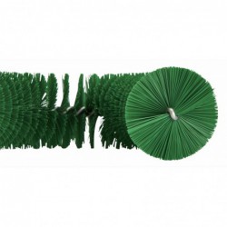 Brosse à main flexible avec pas de vis Vikan, Ø55 mm, 360 mm, Medium, Vert - ref:53722